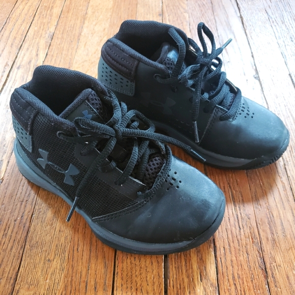 Under Armour Boys High Top Sneakers - Picture 1 of 4